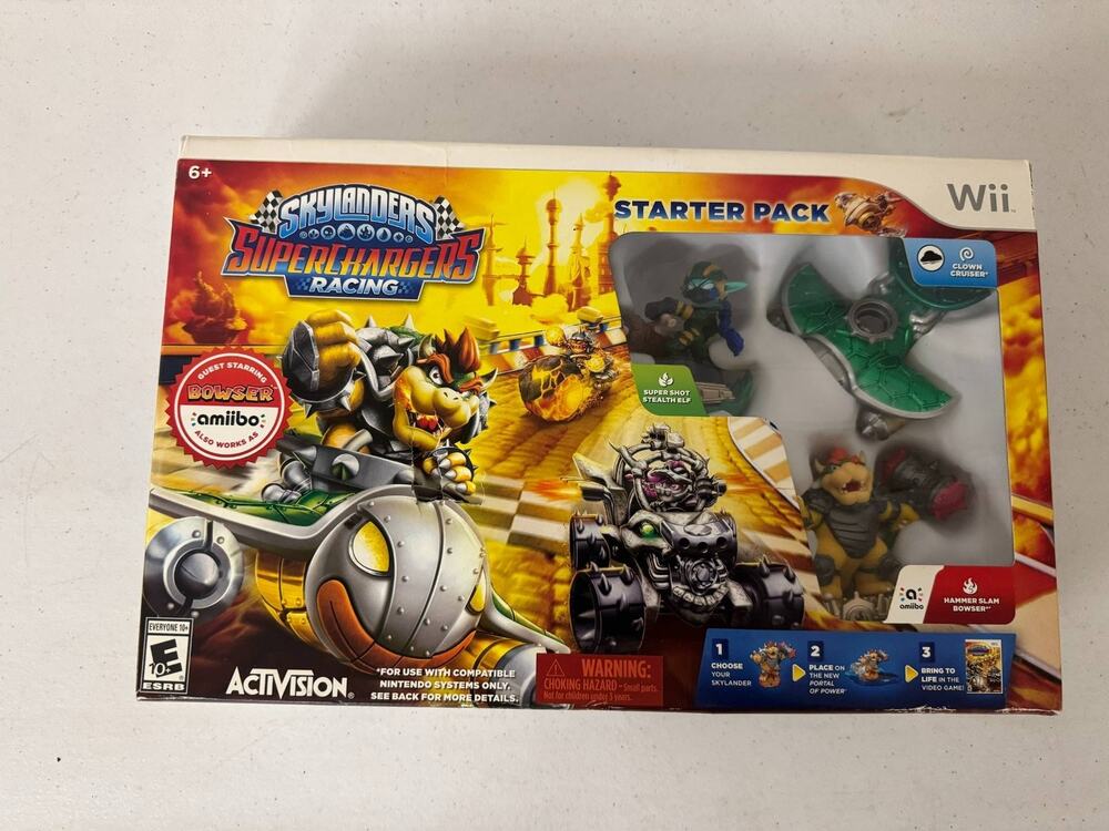 Activision Skylanders SuperChargers Racing Starter Pack Wii Nintendo Game Set